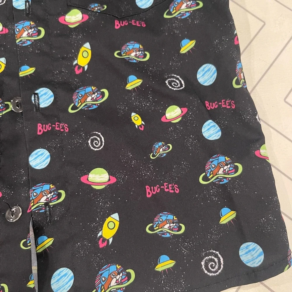 Bucee's Space Pattern Button Down - Picture 6 of 8